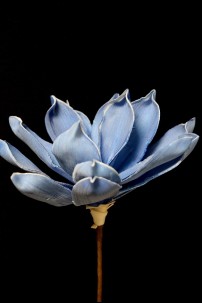  8"Hx7"W CORNFLOWER BLUE FOAM FLOWER [FF2388]